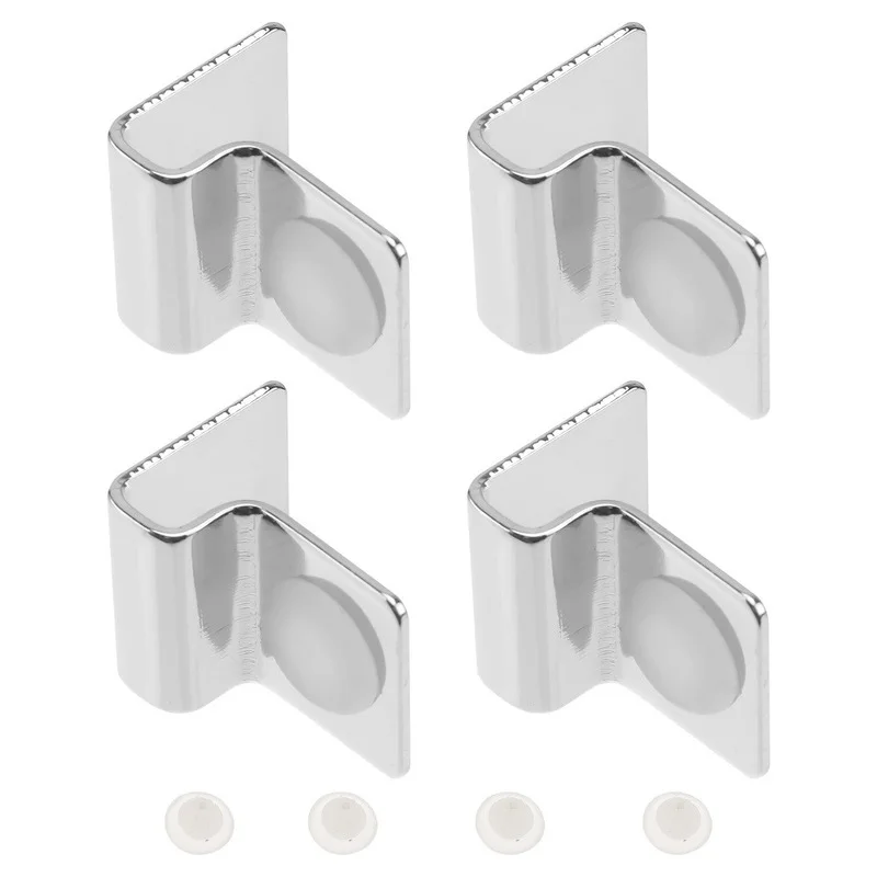 4Pcs/lot Aquarium Accessories Stainless Steel Fish Tank Glass Cover Support Non-Slip Holders Universal Lid Clips 5-19mm