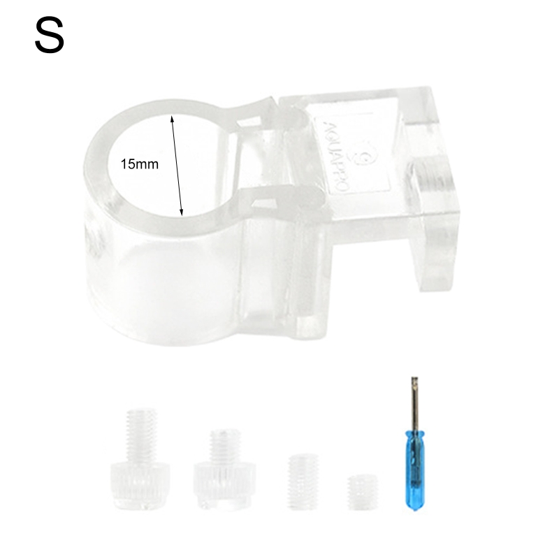 Aquarium Water Inlet Outlet Pipe Fixing Clip Fixture Clamp for Fish for Tank Feeding Hose Clamps Water Hose Holder