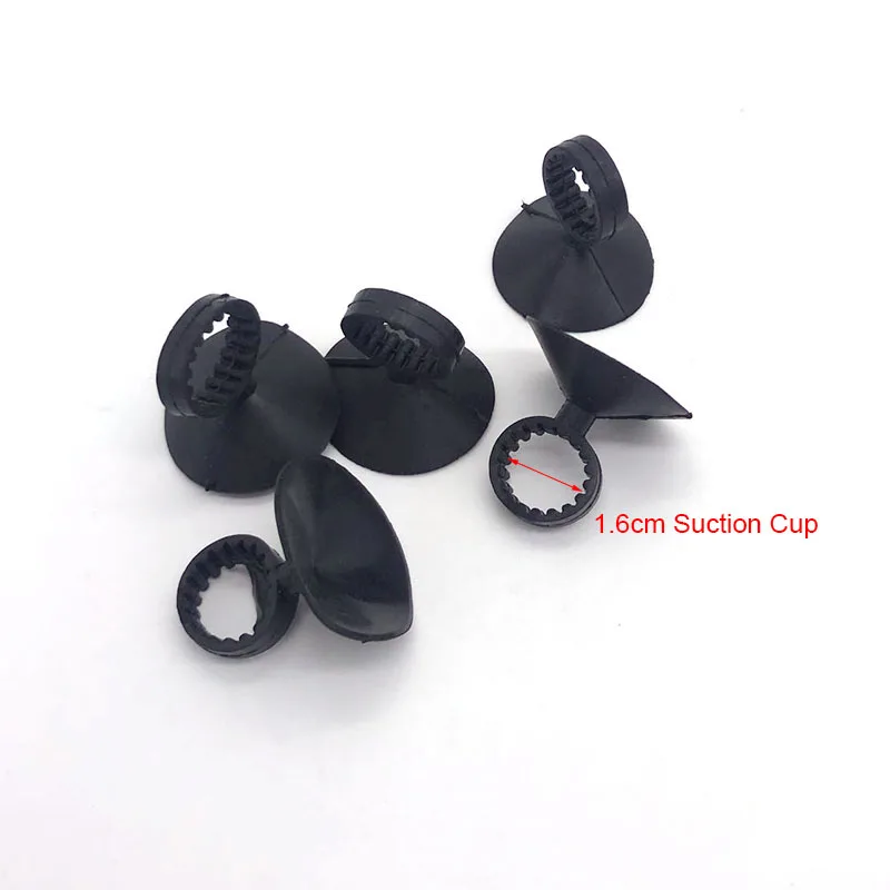 5Pcs Aquarium Suction Cups Air Tube Holder Sucker for Fish Tank Air Line Oxygen Tube Hose Pump Suction Cups Aquatic Pet Supplies