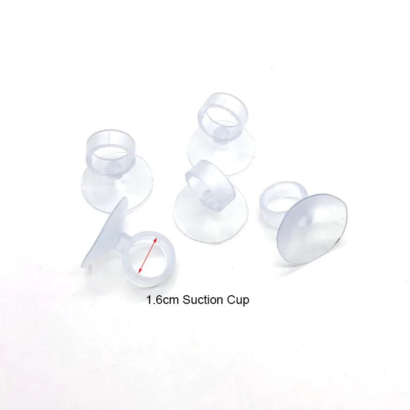 5Pcs Aquarium Suction Cups Air Tube Holder Sucker for Fish Tank Air Line Oxygen Tube Hose Pump Suction Cups Aquatic Pet Supplies
