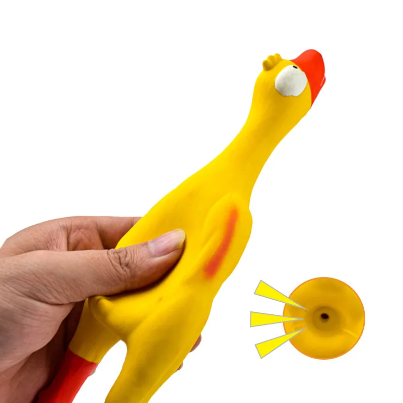 Squeaky Dog Rubber Toys Bite Resistant Dog Latex Chew Toy Animal Shape Puppy Sound Toy Pet Supplies For Small Medium Large Dog