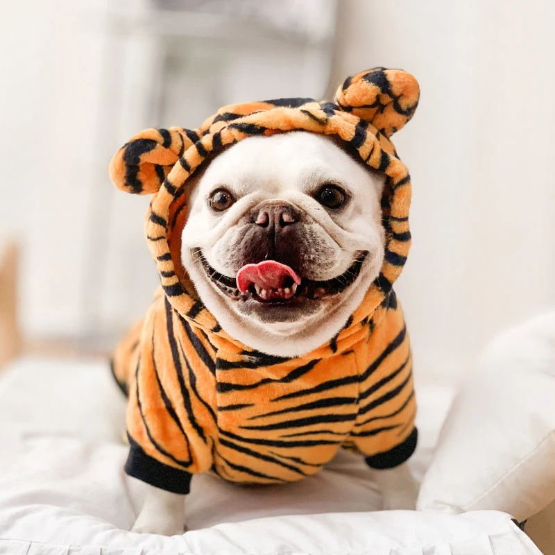 Pet Dog Clothes Soft Warm Fleece Dogs Jumpsuits Pet Clothing for Small Dogs Puppy Cats Hoodies Chihuahua Yorkshire Costume Coats