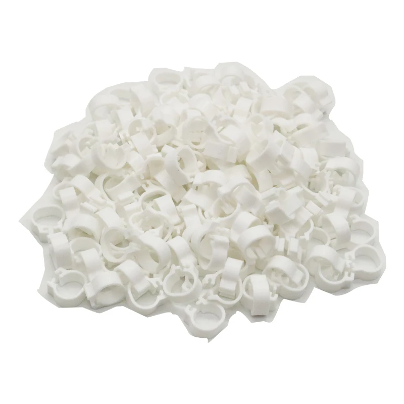 100Pcs Pigeon Leg Poultry Dove Bird Chicks Duck Parrot Clip Rings Band Foot Ring Pigeon Supplies Inner Diameter 8mm Width 5mm