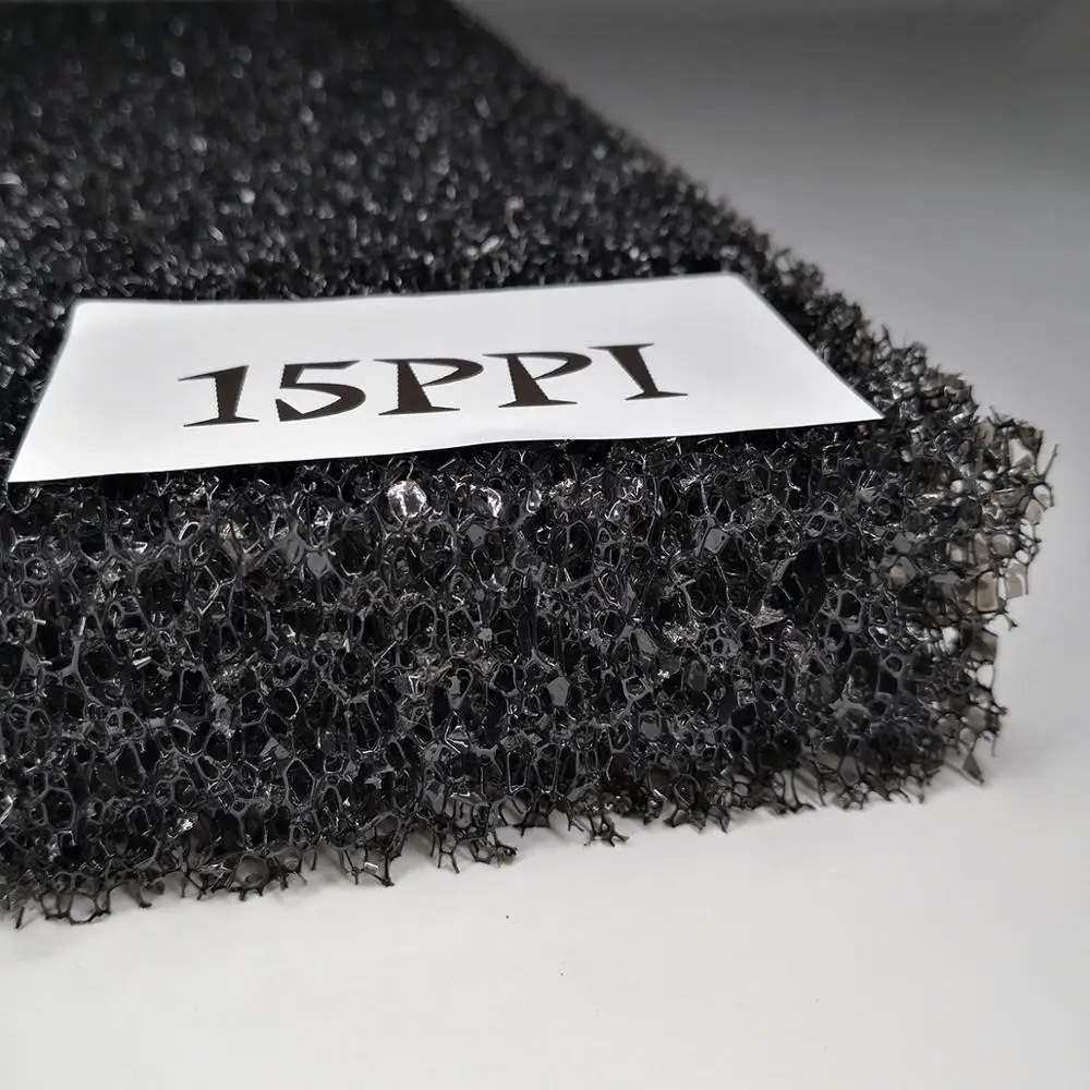 15 PPI Aquarium Filter Sponge Open Cell Foam Sheet Bio Sponge Filter Media Pad HMF Fish Tank Sump Divider Cut-to-Size Foam