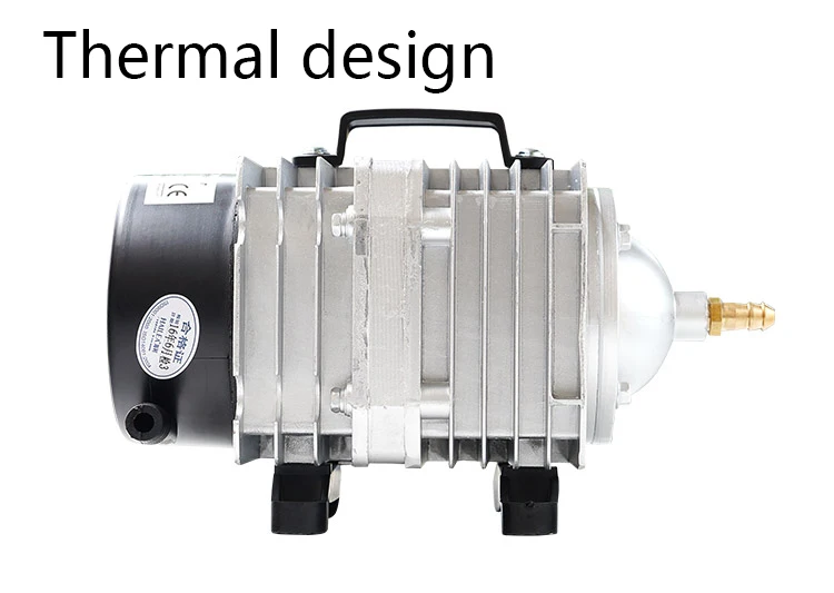 220V Hailea ACO-208 308 318 Electromagnetic Air Compressor Portable Koi Fish Tank Bubble Aquarium Air Pump Pond Aerator