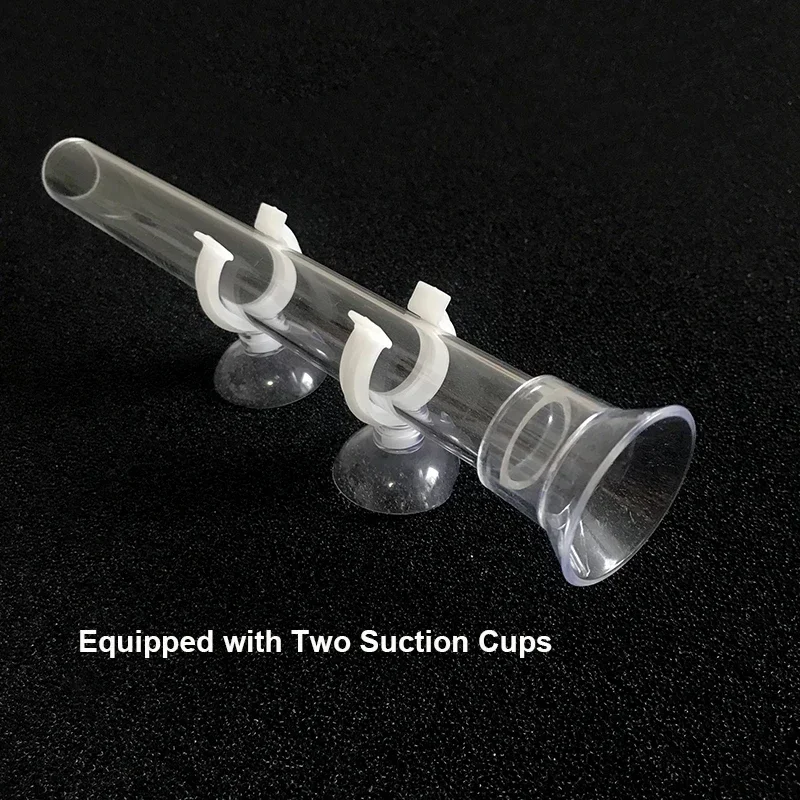 Acrylic Aquarium Feeder Tube Dish Transparent Fish Tank Shrimp Snail Shrimp Food Feeder Bowl Aquarium Feeding Accessories