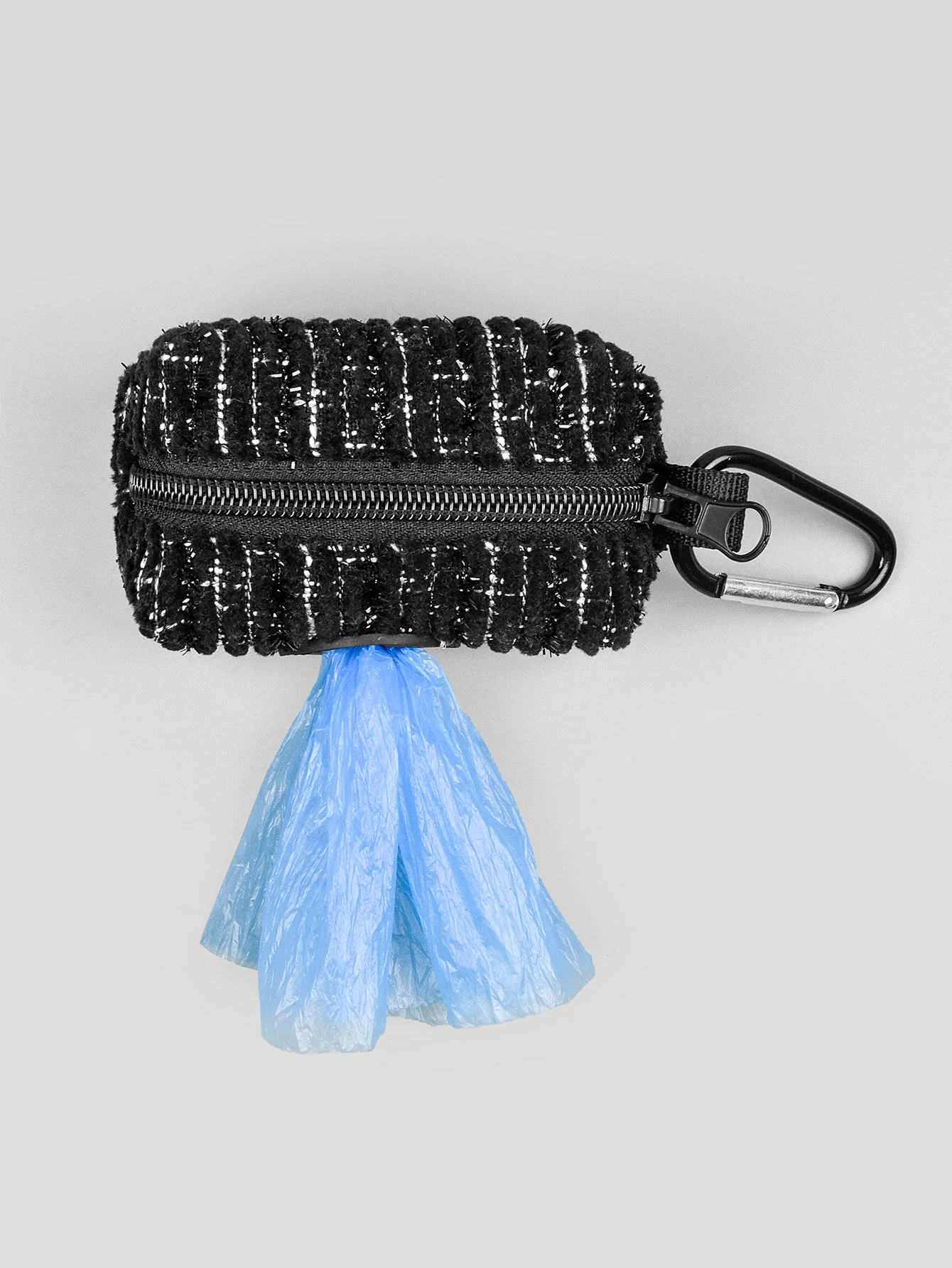 1PCS Fashion Design Pure Color Dog Poop Bag Holder for Leash Attachment(No Poop Bag And Leash)