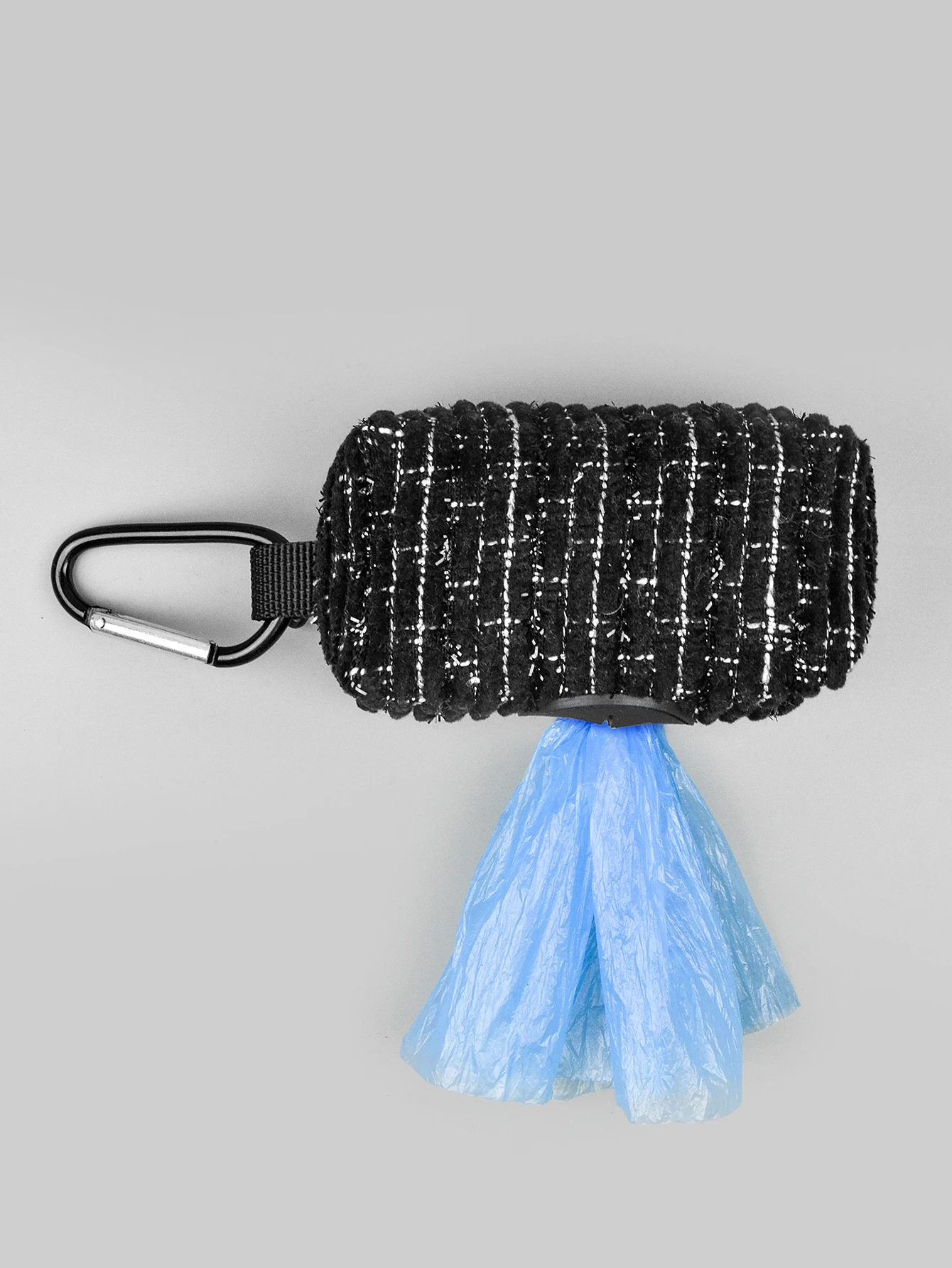1PCS Fashion Design Pure Color Dog Poop Bag Holder for Leash Attachment(No Poop Bag And Leash)