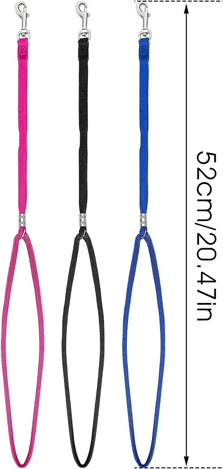 1/3pcs Pet Grooming Noose Nylon Restraint Loop Leashes Adjustable Dog Cat Fixed Rope for Pet Grooming Table