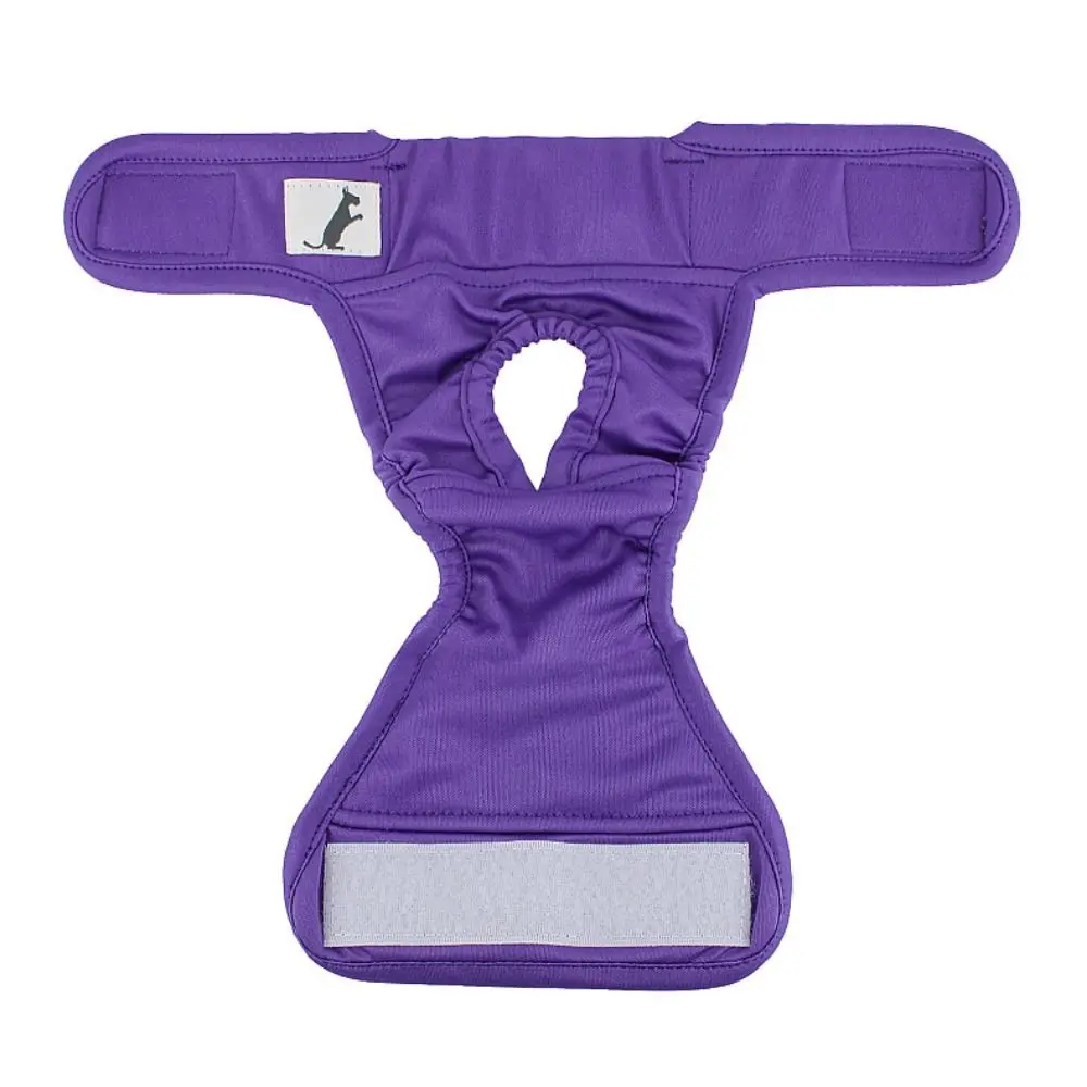 Pet Dog Physiological Sanitary Pant Fastener Tape Comfortable Leak-Proof Washable Reusable Dog Diaper Multi-size Dog Underwear