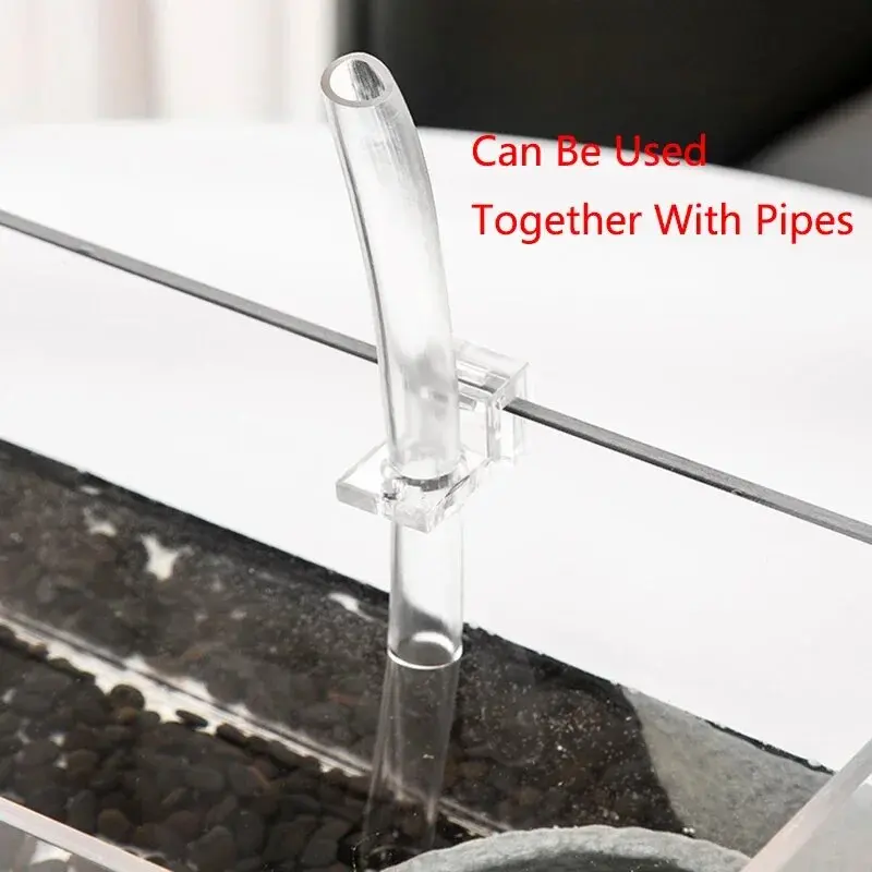 Acrylic Aquarium Fish Tank Clips Glass Cover Support Holders Accessories For Aquarium Filter Lamp Stand 5/5.5/6/8/10/12/15mm