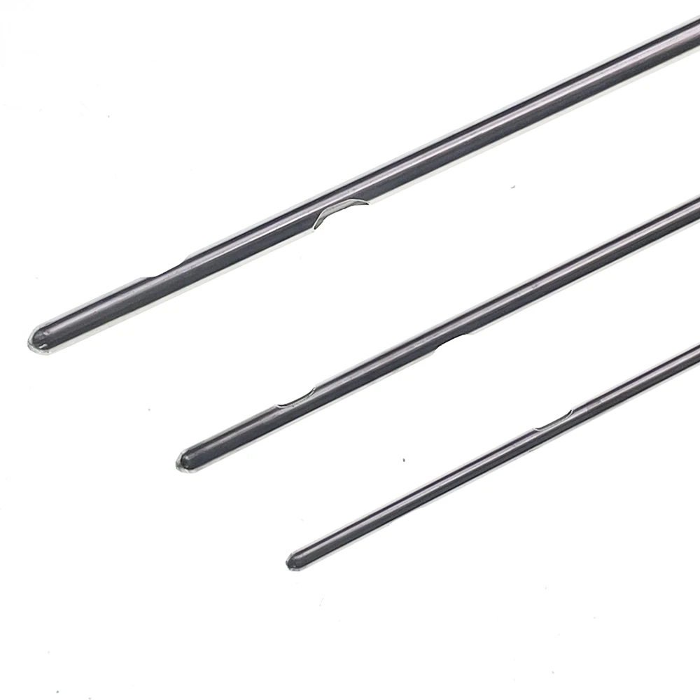 Cow Teat Milk Passing Needle Mastitis Injection Udder Infusion Ruminal Puncture Stainless Steel Trocar And Cannula Treatment