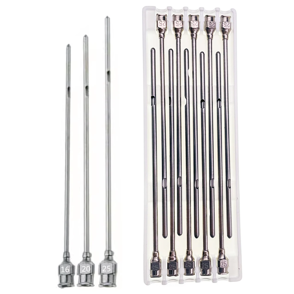 Cow Teat Milk Passing Needle Mastitis Injection Udder Infusion Ruminal Puncture Stainless Steel Trocar And Cannula Treatment