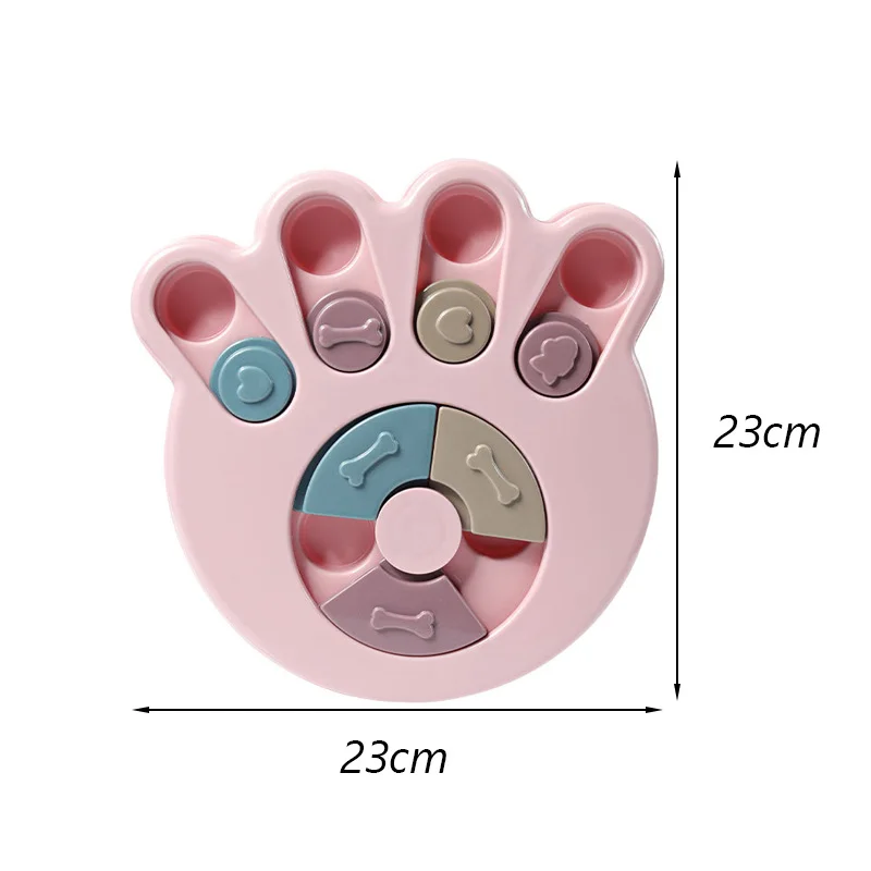 Interactive Cat Dog Puzzle Toy Slow Food Bowls for Cats Small Dogs Kitten Pet Training Toys Improve IQ Game Juguetes Para Gatos