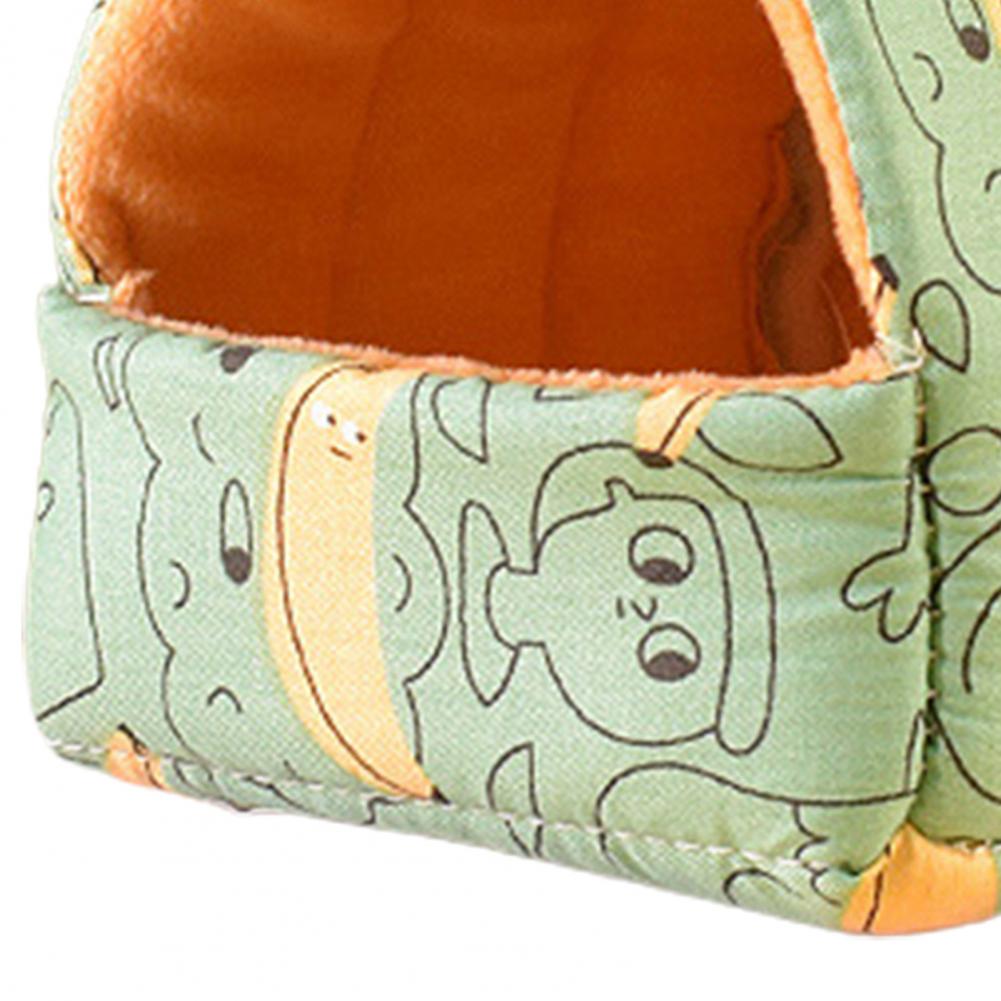 Hamster House Guinea Pig Nest Small Animal Sleeping Bed Winter Warm Cotton Mat Soft Rodent Guinea Pig Rat Squirrel Bed Cages