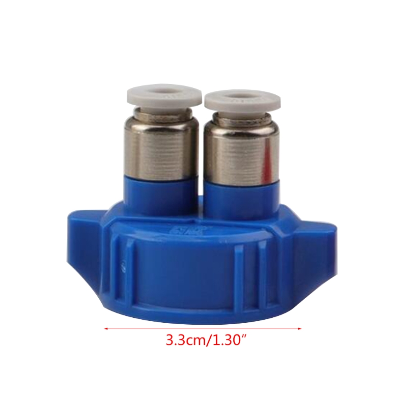 Aquarium CO2 System Pro Tube Valves Guage Bottle Cap FishTank Live Plant Reactor Drop Shipping