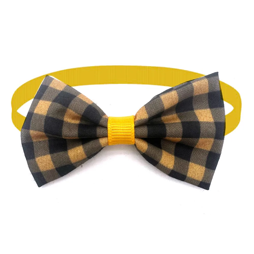 50/100pcs Handmade Bulk Pet Dog Bow Tie Lattice Style Dog Pet Accessories Cute Pet Dog Bowties Dog Grooming Product Dog Supplies
