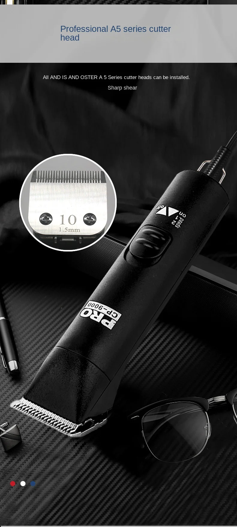 Professional pet dog shaver electric clipper high-power electric clipper dog hair pet shop dedicated large dog shaving artifact