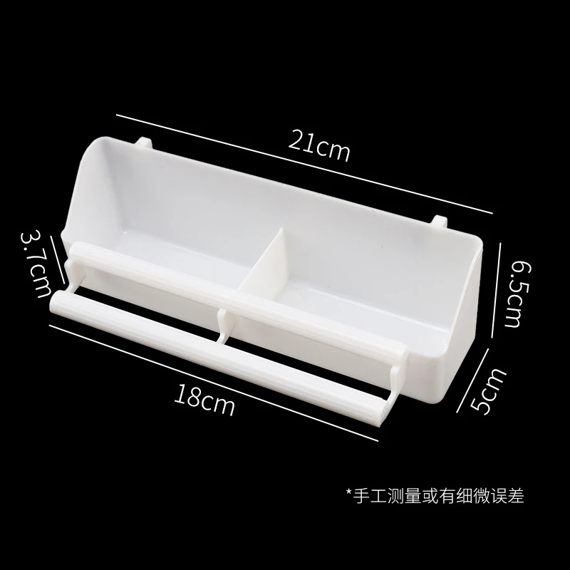 Parrot Birds Water Hanging Bowl Parakeet White Feeder Box Pet Cage Plastic Food Container Peony Cockatiels Budgerigar Supplies