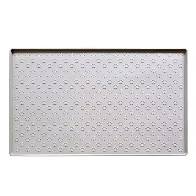 Pet Placemat Cat Dog Drinking Feeding Placemat Feeder Mats Cat Feed Mat Dog Food Bowl Mat Silicone Waterproof Pet Bowl Pad