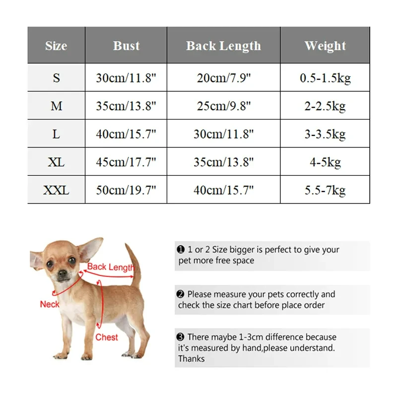 Pet Dog Clothes for Small Dogs Winter Warm Dog Coat Jacket Puppy Clothes Chihuahua Yorkie Dog Clothing Outfit Pet Supplies