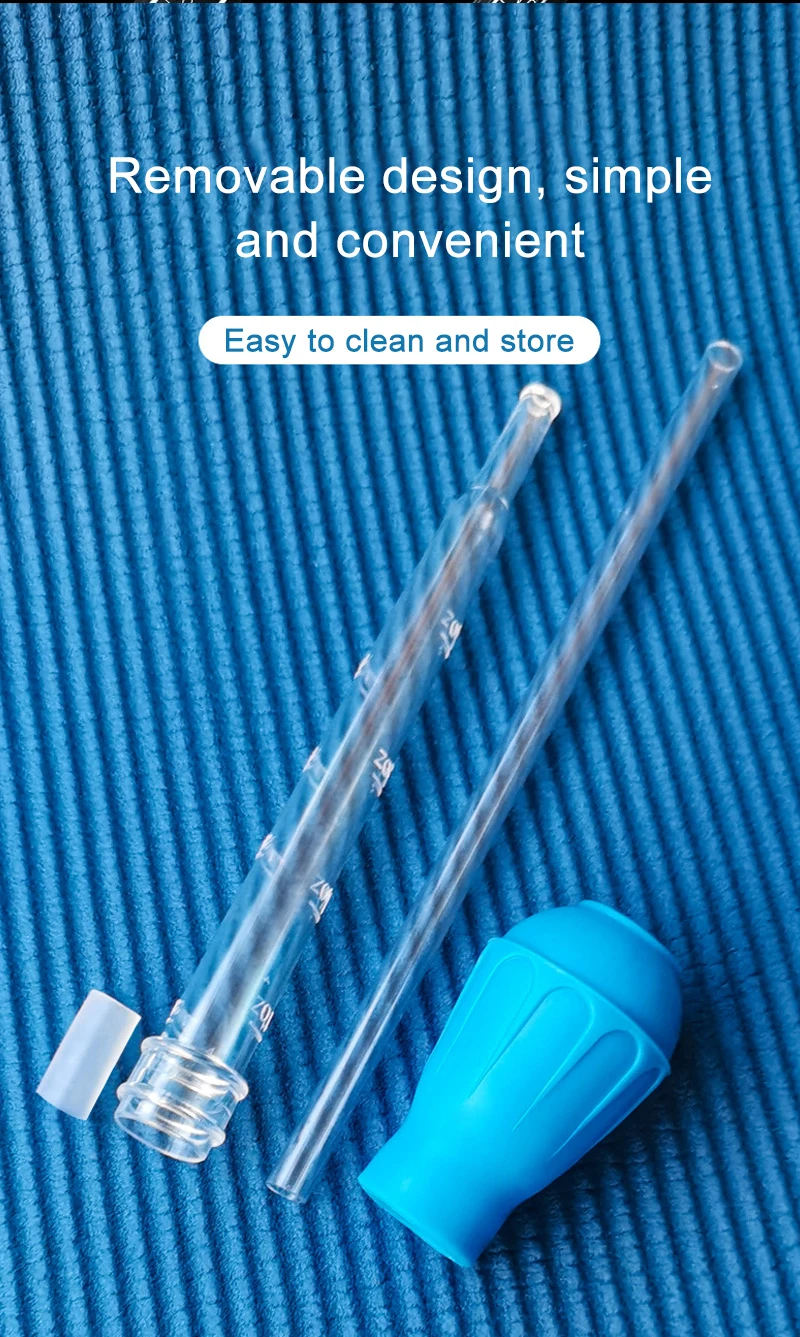 Aquarium Siphon Lengthen Pipettes Fish Tank Vacuum Cleaner Simple Cleaning Tool for Aquarium Water Changer 29cm 54cm 30ml 50ml