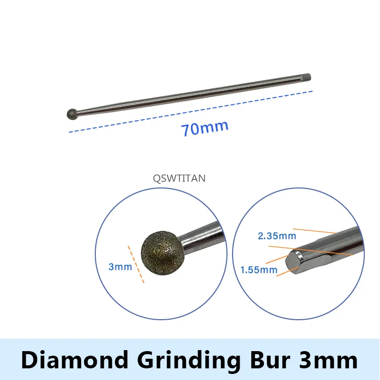 Spinal Neurosurgery High Speed Drill 1pc Neurosurgical High Speed Grinding Bur