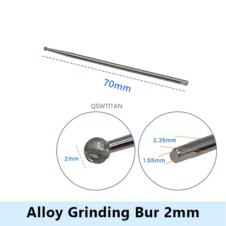 Spinal Neurosurgery High Speed Drill 1pc Neurosurgical High Speed Grinding Bur
