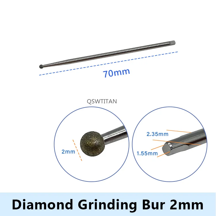 Spinal Neurosurgery High Speed Drill 1pc Neurosurgical High Speed Grinding Bur