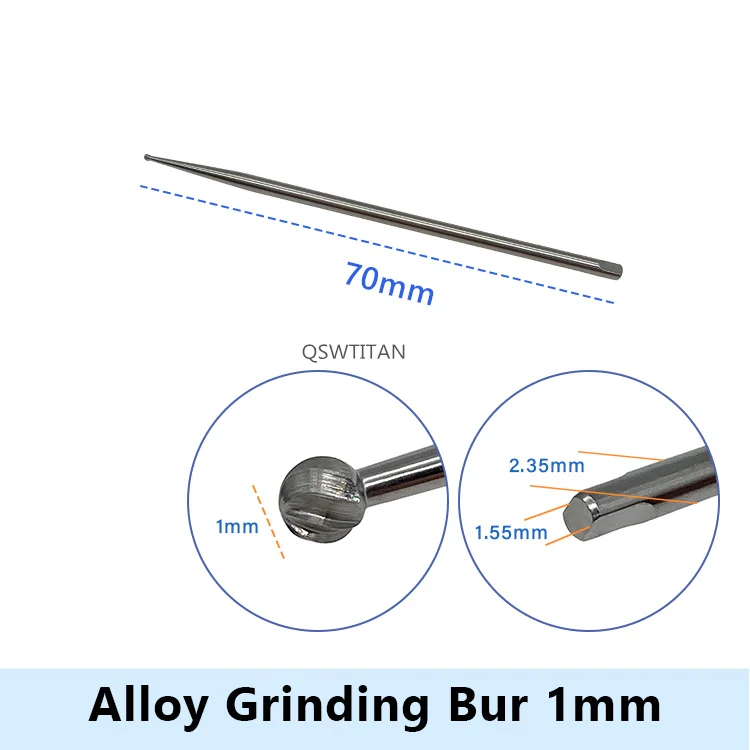 Spinal Neurosurgery High Speed Drill 1pc Neurosurgical High Speed Grinding Bur
