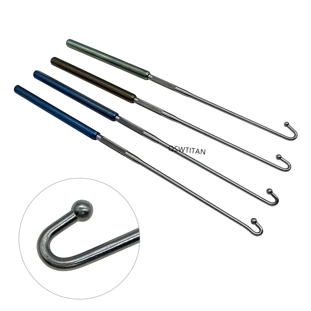 Uterine hook Animal Ovariectomy Spay Snook Dogs Cats Veterinary Orthopedic Instruments 1pc