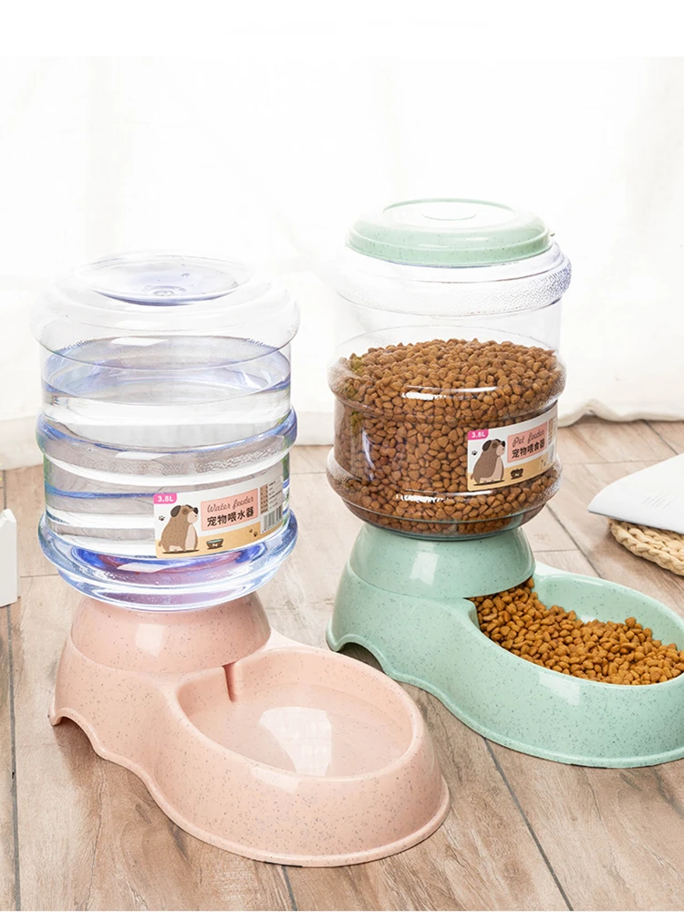 Large Capacity Pet Comedero Gato Dog Automatic Water Dispenser Cat Accessories Feeder Bowl Pet Feeding Drinker Watering Supplies