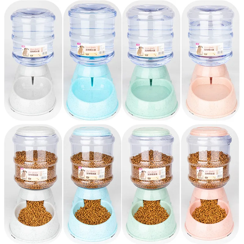 Large Capacity Pet Comedero Gato Dog Automatic Water Dispenser Cat Accessories Feeder Bowl Pet Feeding Drinker Watering Supplies