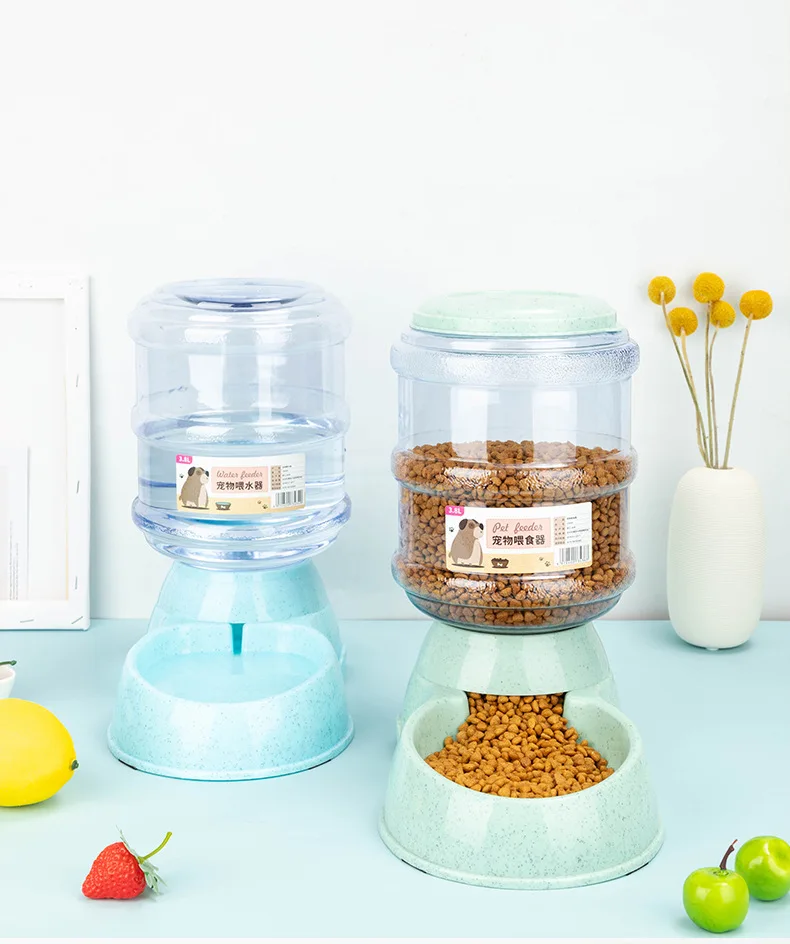 Large Capacity Pet Comedero Gato Dog Automatic Water Dispenser Cat Accessories Feeder Bowl Pet Feeding Drinker Watering Supplies