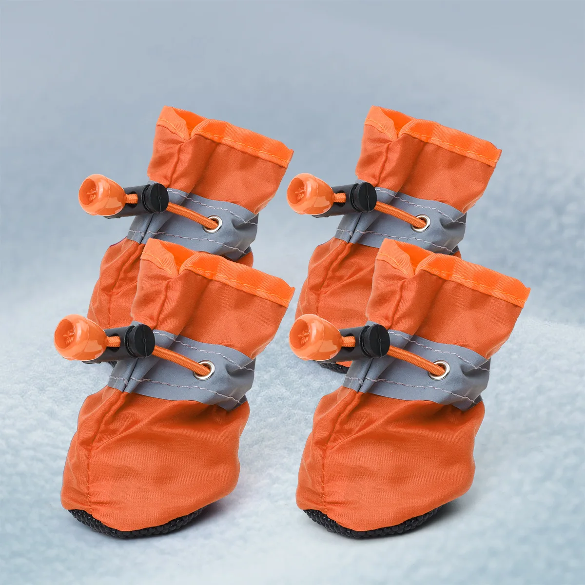 4pcs Waterproof Pet Dog Shoes Antiskid Rain Snow Boot Thick Warm For Small Cats Dogs Puppy Dog Socks Booties Pet Paw Accessories