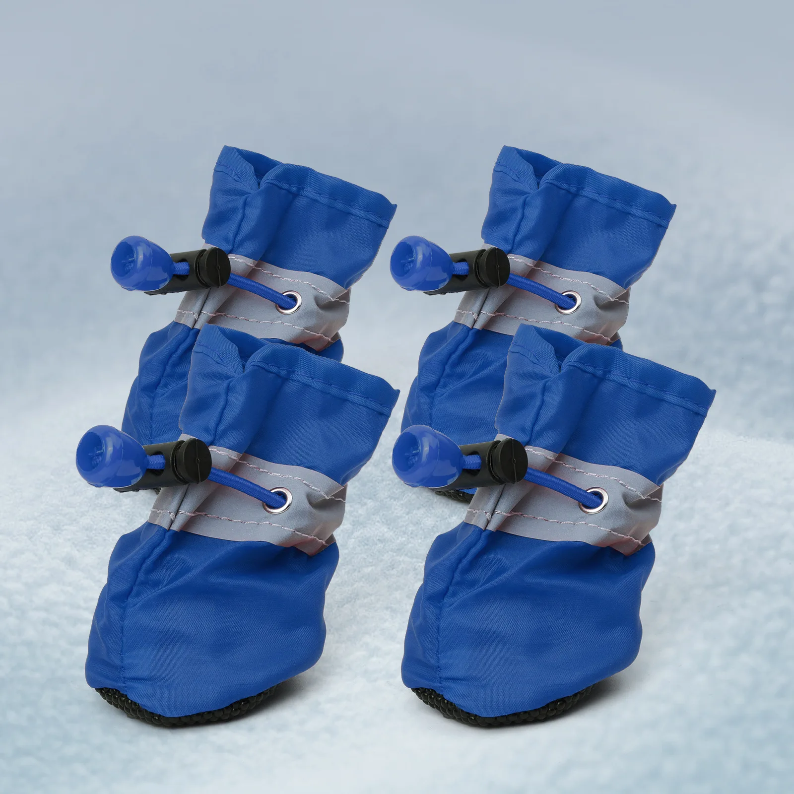 4pcs Waterproof Pet Dog Shoes Antiskid Rain Snow Boot Thick Warm For Small Cats Dogs Puppy Dog Socks Booties Pet Paw Accessories