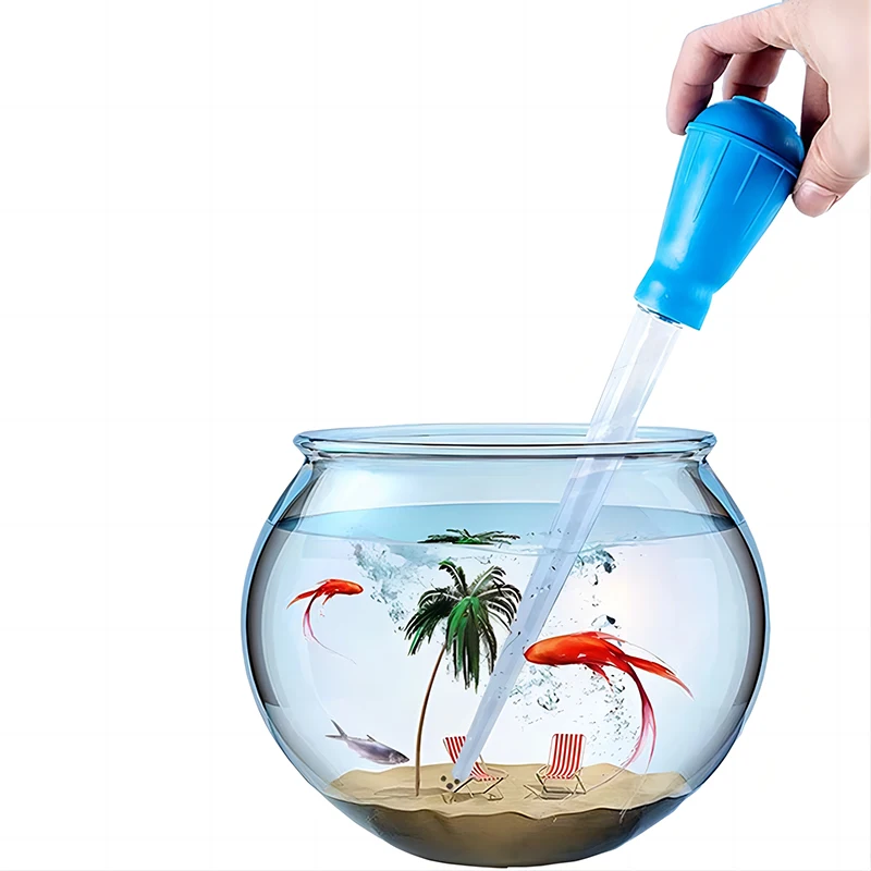 Lengthen Pipettes Aquarium Siphon Fish Tank Vacuum Cleaner Simple Cleaning Tool for Aquarium Water Changer