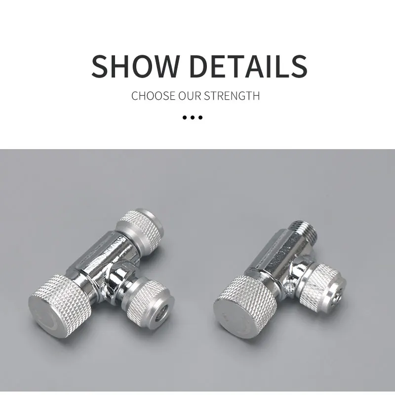 ZRDR high quality needle valve regulator suit 4*6mm co2 special tube for aquarium fish tank co2 systemCarbon dioxide fine-tuning