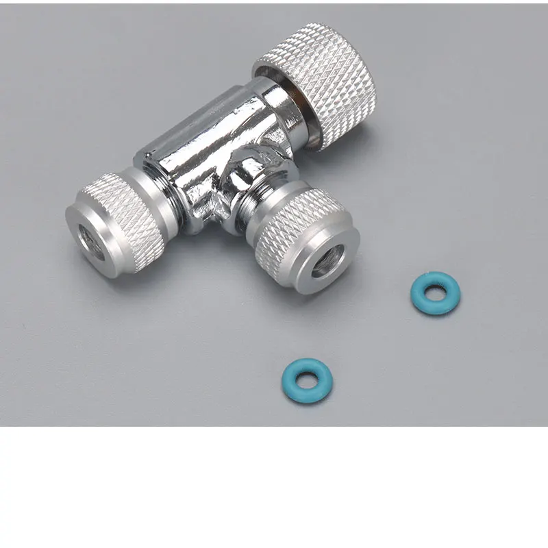 ZRDR high quality needle valve regulator suit 4*6mm co2 special tube for aquarium fish tank co2 systemCarbon dioxide fine-tuning