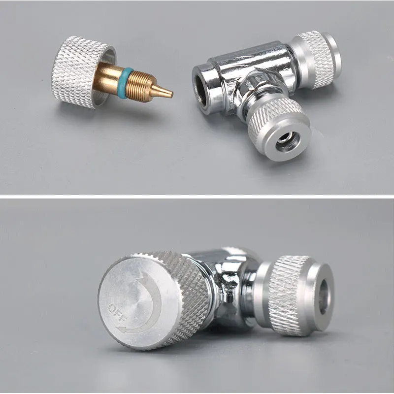 ZRDR high quality needle valve regulator suit 4*6mm co2 special tube for aquarium fish tank co2 systemCarbon dioxide fine-tuning