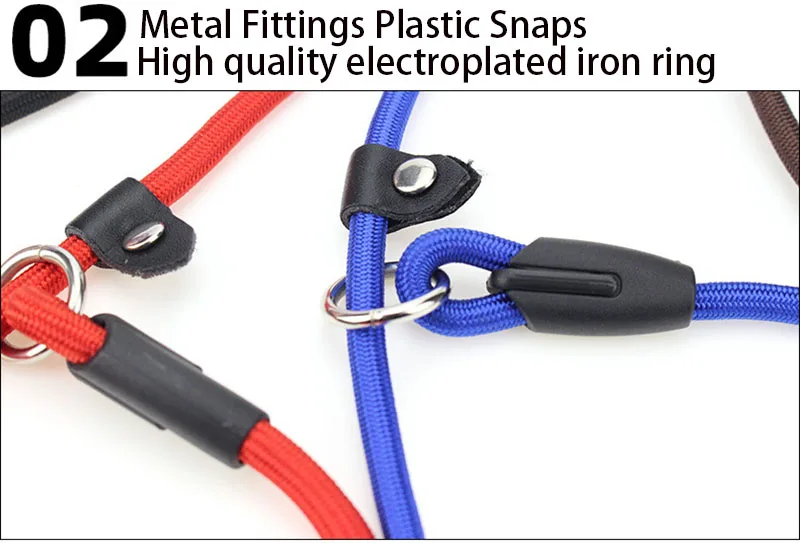 Quality Pet Dog Leash Rope Nylon Adjustable Training Lead Pet Dog Leash Dog Strap Rope Traction Dog Harness Collar Lead