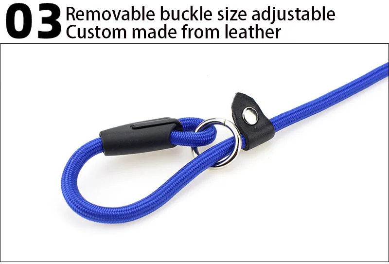 Quality Pet Dog Leash Rope Nylon Adjustable Training Lead Pet Dog Leash Dog Strap Rope Traction Dog Harness Collar Lead