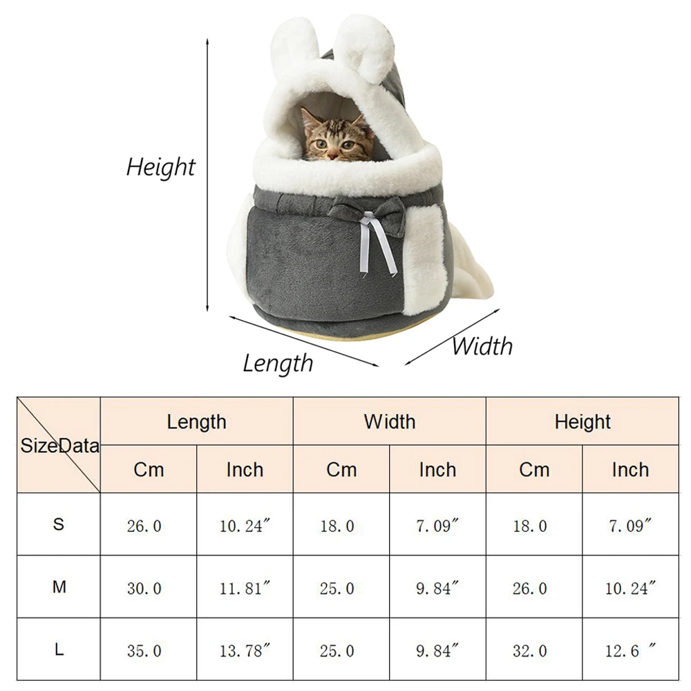 Outdoor Travel Chihuahua Puppy Dog Carrier Bacpack Winter Warm Pet Carrying Bags for Small Dogs Yorkshire Cat Nest Mascotas Home
