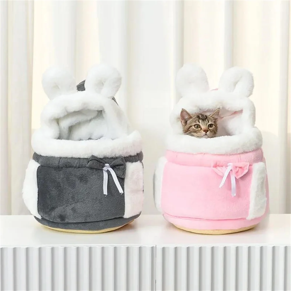 Outdoor Travel Chihuahua Puppy Dog Carrier Bacpack Winter Warm Pet Carrying Bags for Small Dogs Yorkshire Cat Nest Mascotas Home