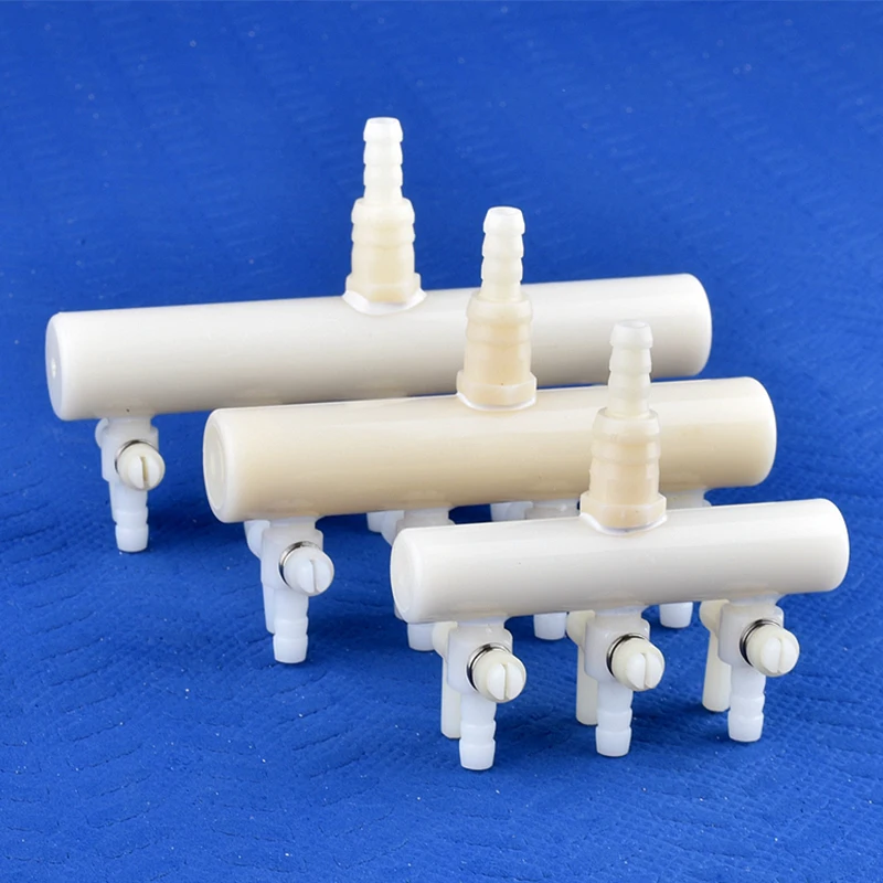 2/3/4/5/6Way Aquarium Air Pump Hose Splitter Oxygen Pipe Distributor Fish Tank Aeration Tube Air Flow Control Valve Accessories