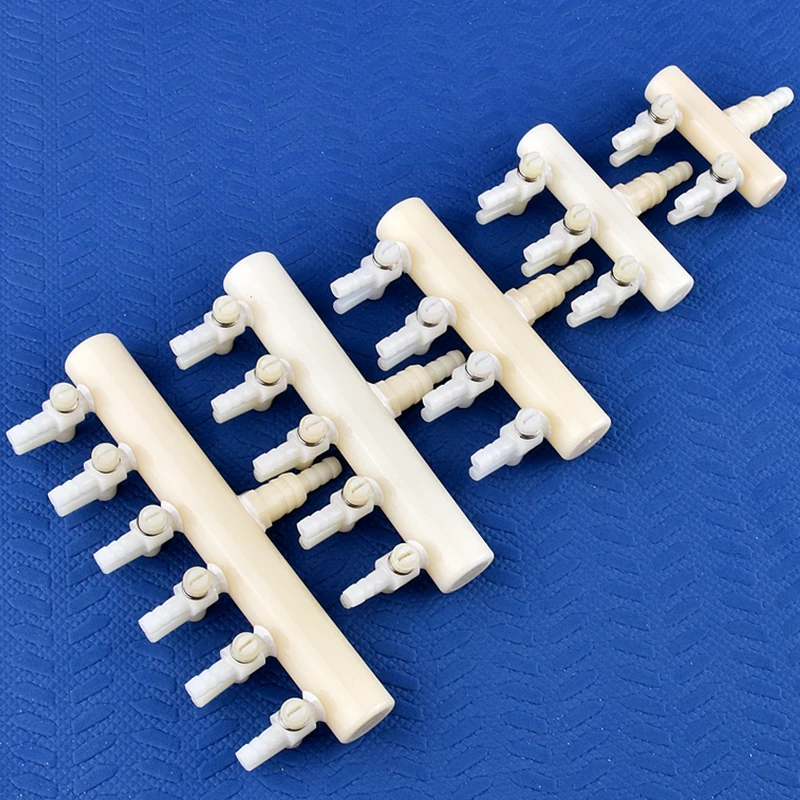 2/3/4/5/6Way Aquarium Air Pump Hose Splitter Oxygen Pipe Distributor Fish Tank Aeration Tube Air Flow Control Valve Accessories