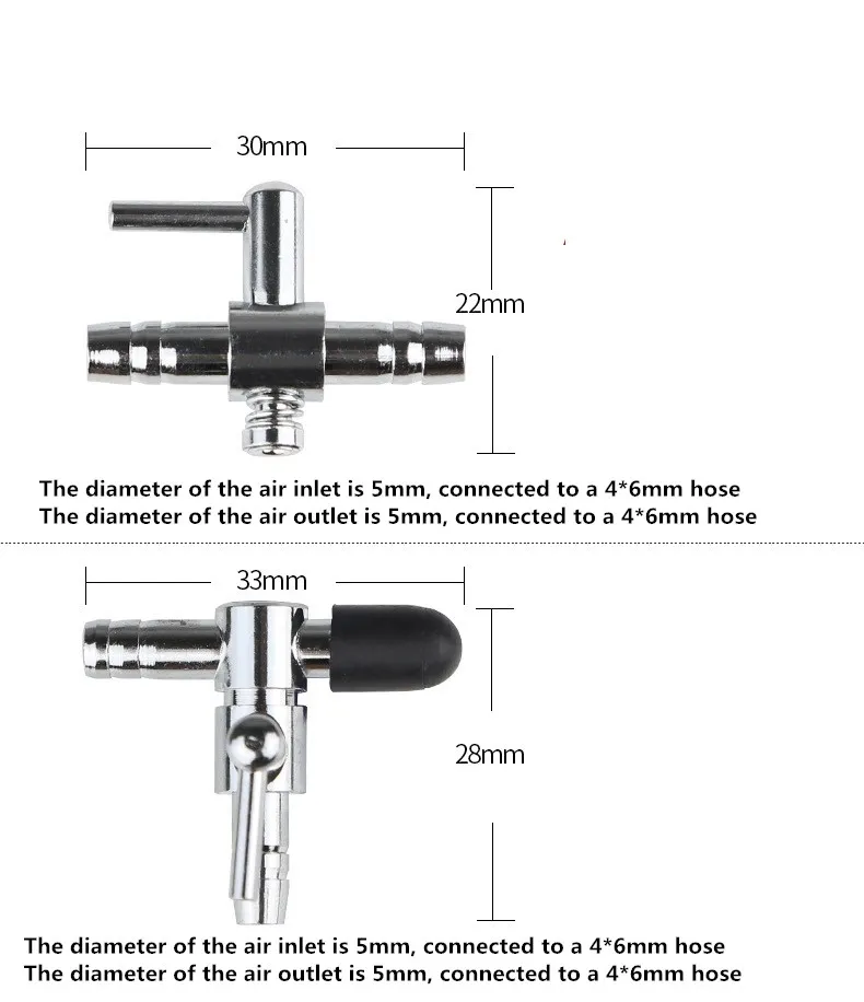 Aquarium 1-8 Way Air Splitter Valve Fish Tank Air Pump Flow Splitter Distributor Pump Valve Tap Lever Control Switch Valve