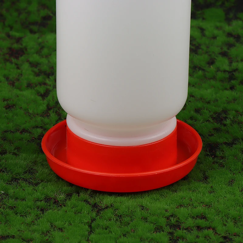 Poultry Thickened Feeder And Drinker Water Food Dispenser Automatic Chicken Birds Chick Waterer Feeding Bucket Container
