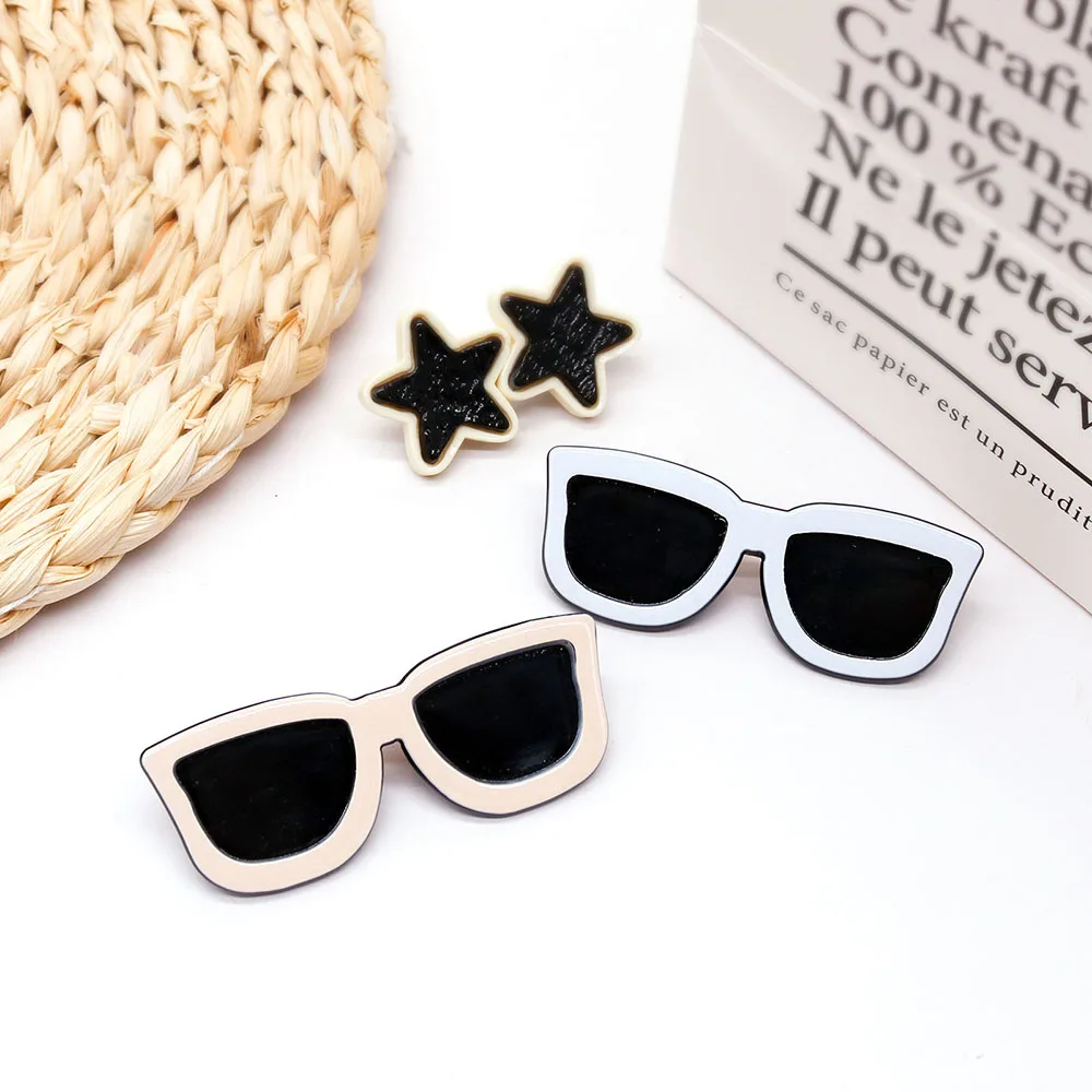 1PCS Hair Clips Cool Dog Glasses Shape Dog Hairpin Puppy Cat Hair Grooming Accessories for Medium Small Dog Hair Products