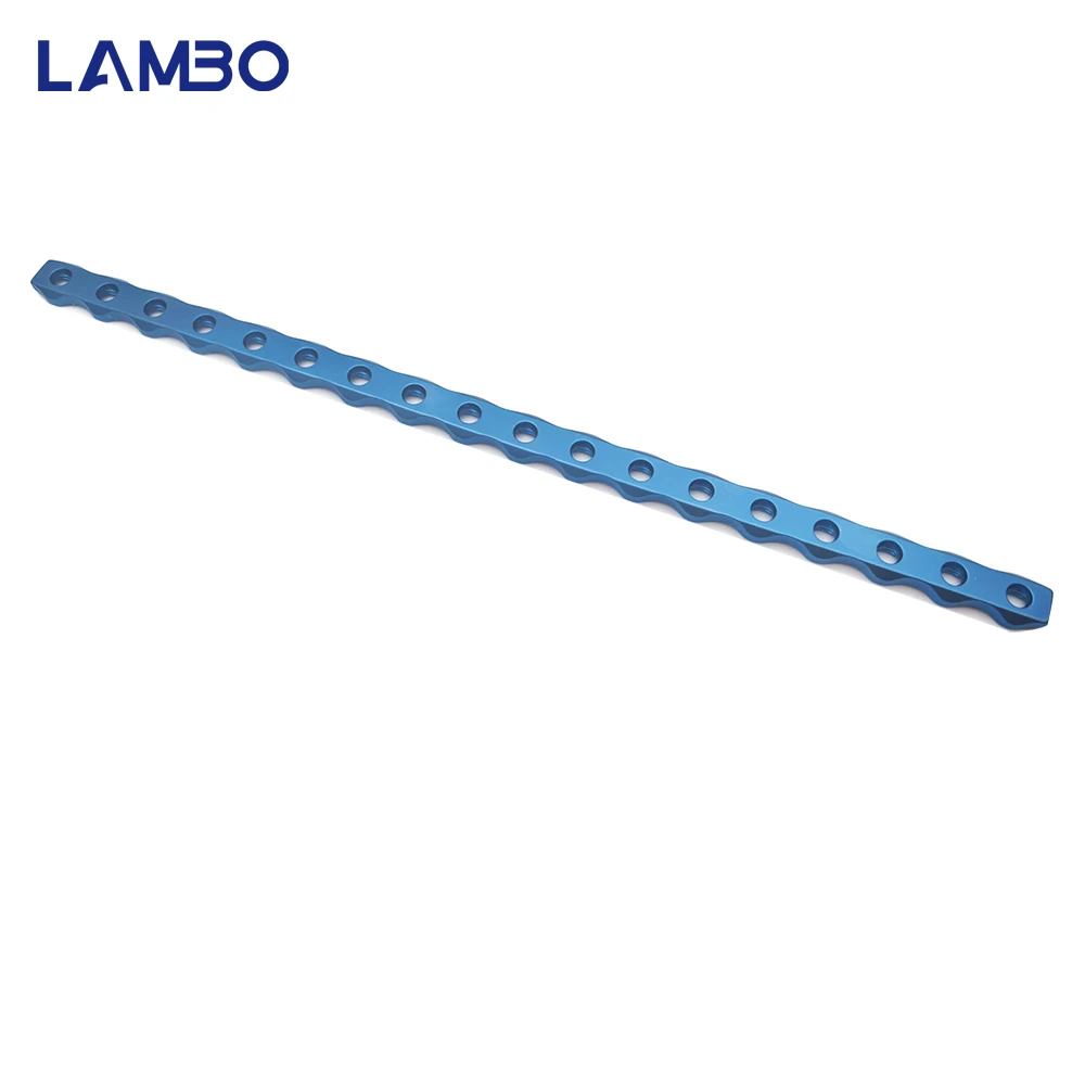 1.6/2.4/3.2/4.0mm ALPS Titanium Straight Cuttable Locking Plate Pet Veterinary Orthopedic Surgical Instruments Medical Equipment
